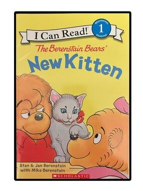 BUNDLE & SAVE🐻 The Berenstain Bears New Kitten Level 1 Reader